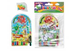 Игрушка с конфетами Пинбол XXL, 10х15 см, 36 штук по 3 грамма (количество товаров в комплекте: 36)