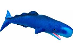 Мягкая игрушка Кашалот, синий, 82 см