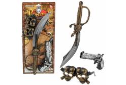 Игровой набор пирата с саблей и пистолетом