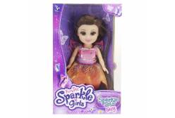 Кукла Sparkle Girlz Сказочная фея, с аксессуарами, 15,5 см, цвет: оранжевый