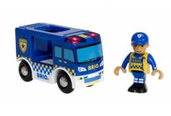 Игрушечный фургон Brio Полиция, 19x5x10 см