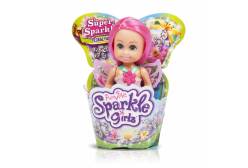 Кукла Sparkle Girlz Цветочная фея, 11,5 см, цвет: розовый