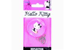 Световозвращатель пешеходный Сoreflect Hello Kitty Круг (розовый), с игрушкой