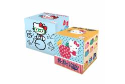 Салфетки бумажные с рисунком World Hello Kitty (заплатки + голубая), 2 штуки