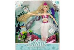 Кукла Atinil. Русалочка, 28 см (розовый костюм, с аксессуарами)