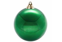 Новогодний шар, 7 см, 6 штук, цвет: зеленый, арт. ЕК0384