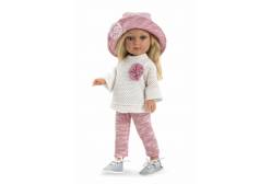 Кукла Arias, в розовой шляпке, 36 см