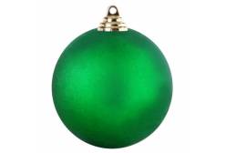 Новогодний шар, 20 см, цвет: зеленый, арт. ЕК0457